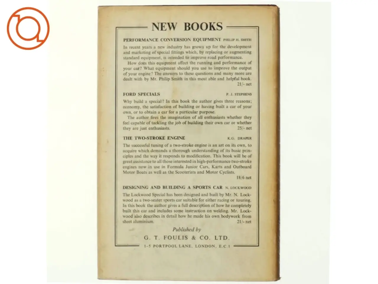 Billede 3 - Tuning for Speed & Tuning for Economy af Philip H. Smith (bog)