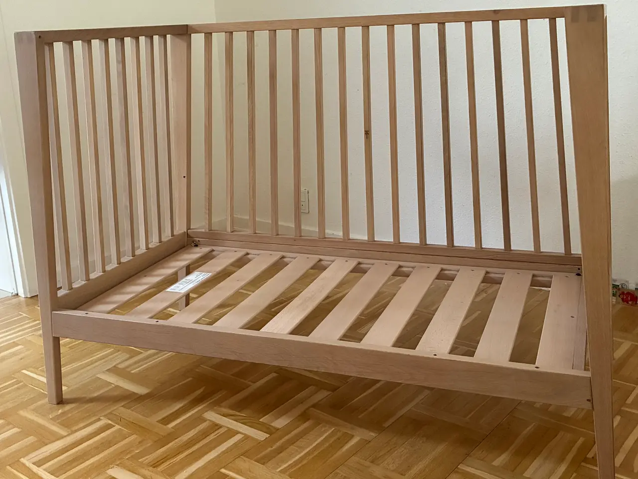 Billede 3 - Linea Leander tremmeseng i eg inkl. sofahynder