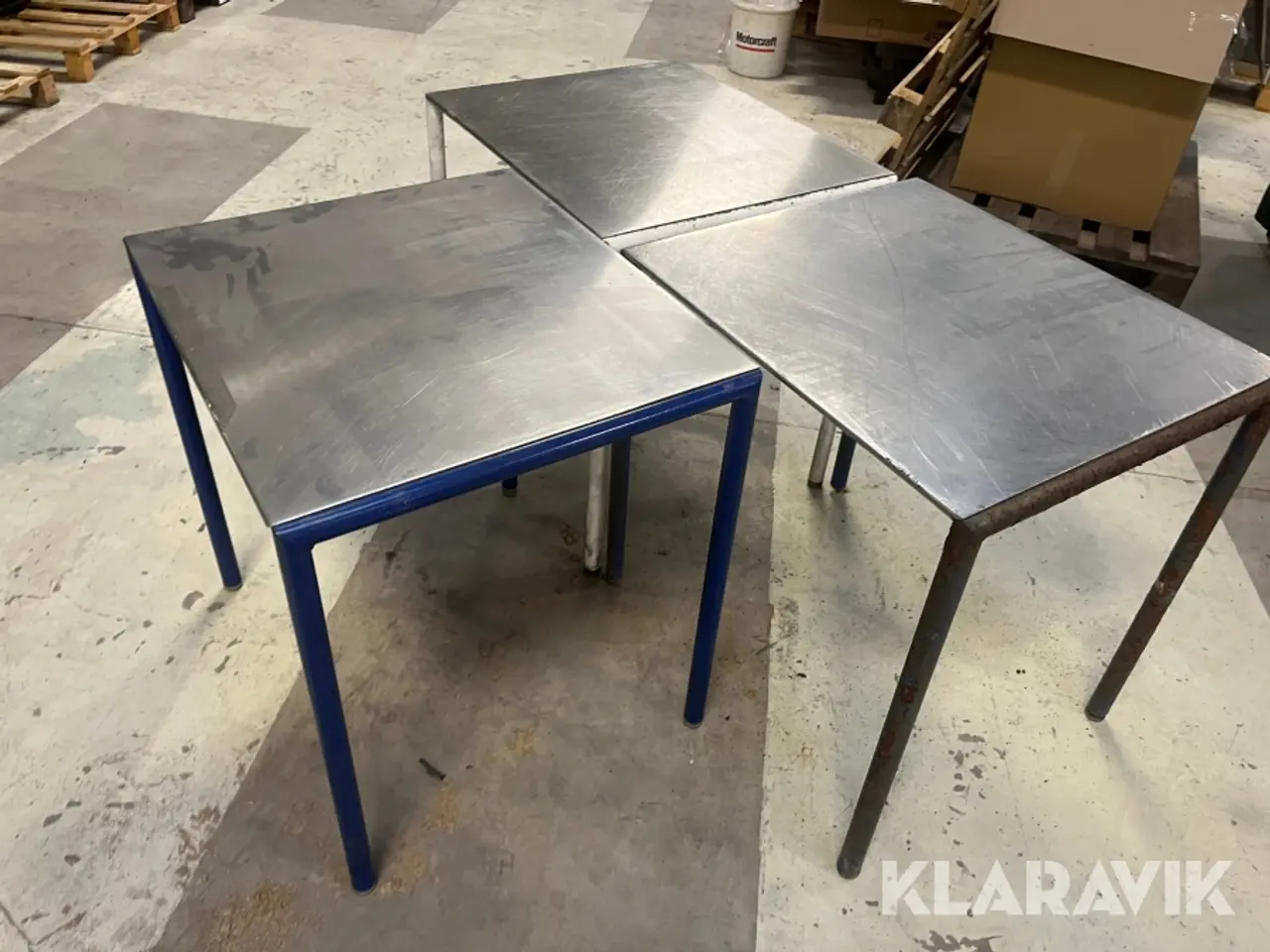 Billede 2 - Arbejdsborde Fritz Hansen 60x70 3 styk