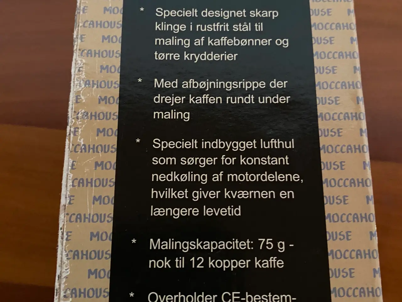 Billede 4 - MOCCAHAUSE Kaffekværn