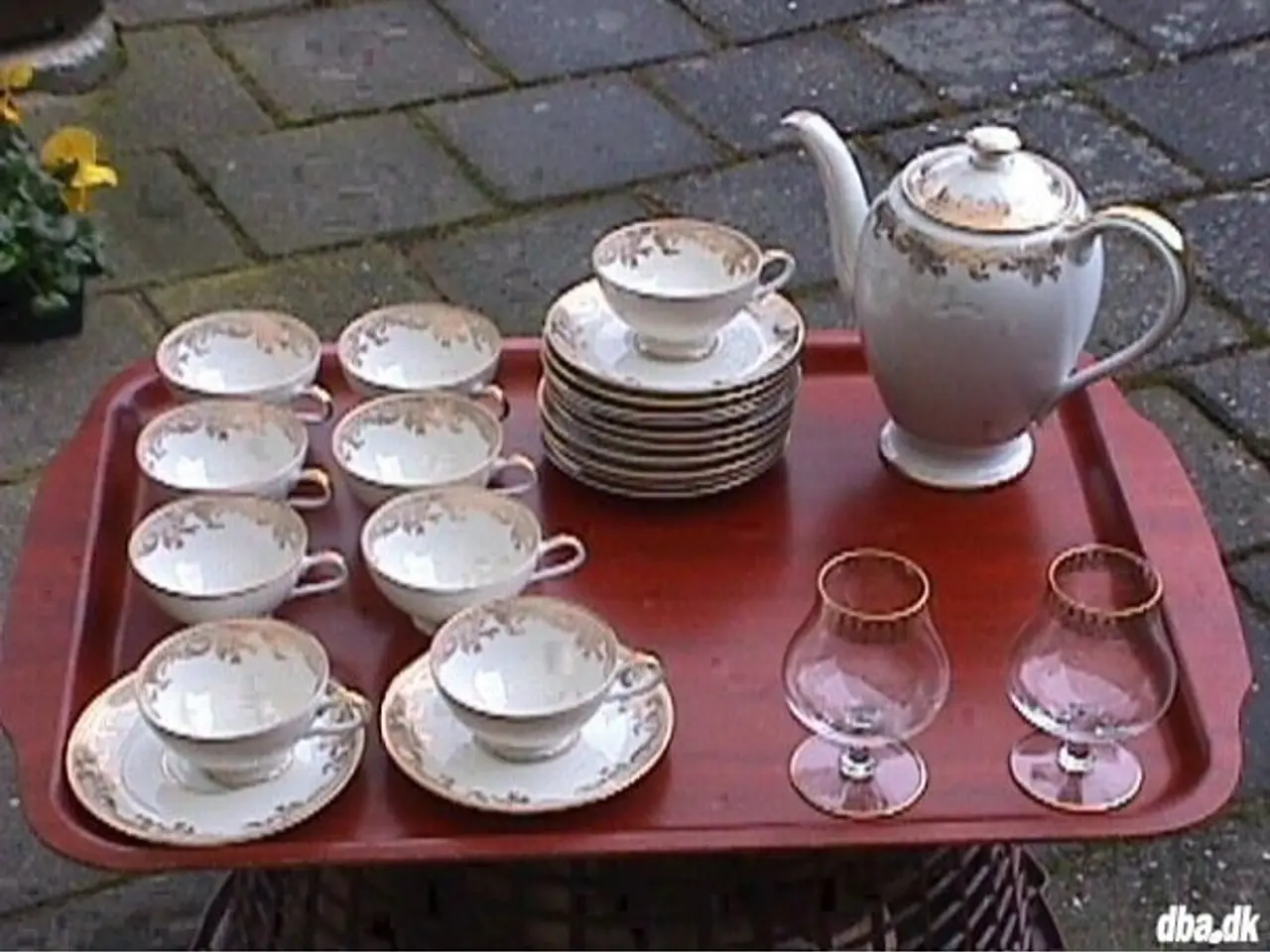 Billede 1 - MOKKAKOPPER. KAFFEKANDE. Mrk.Thomas Germany