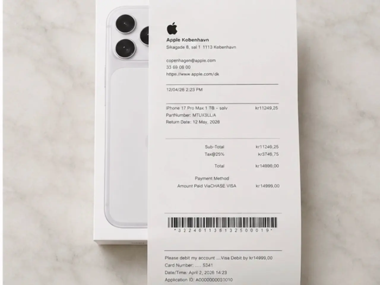 Billede 4 - iPhone 17 Pro Max 1TB - Sølv