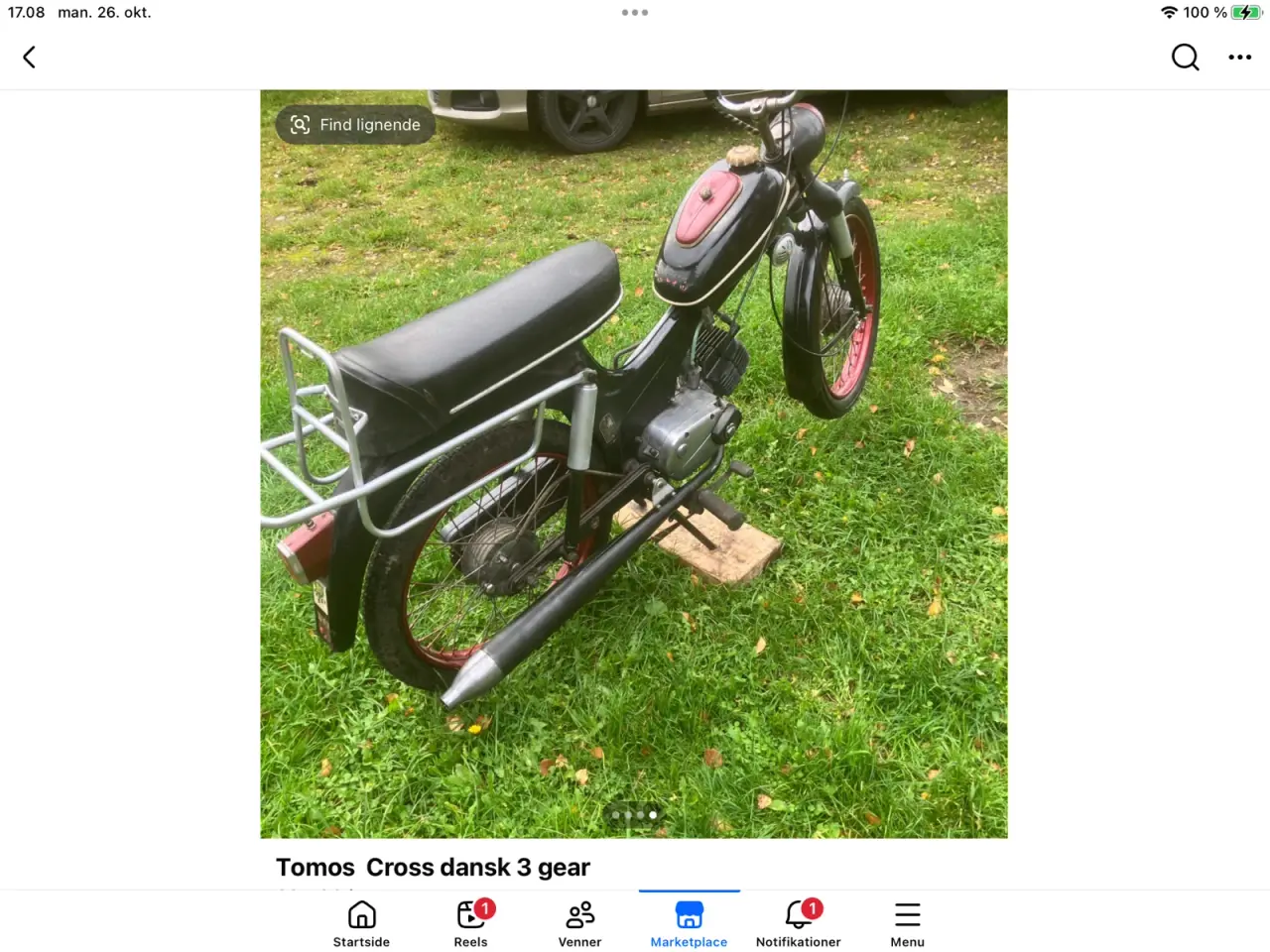 Billede 4 - Tomos cross 3 gear dansk