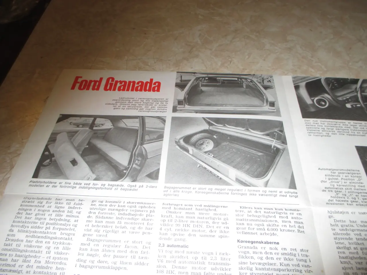 Billede 2 - Ford Granada Blad