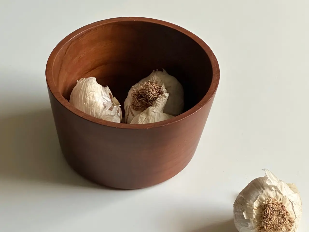 Billede 1 - Træskål, ALDI teak