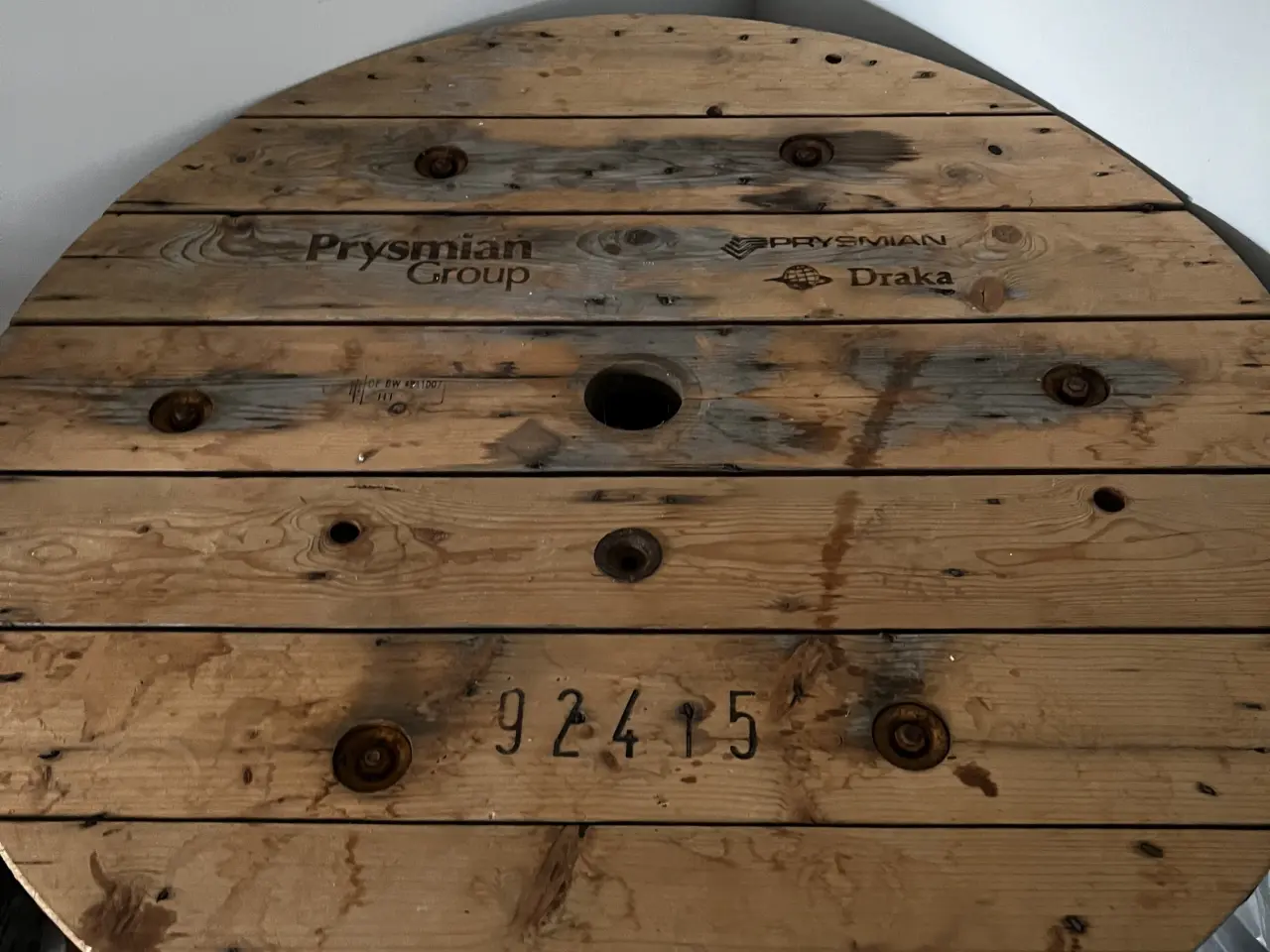 Billede 2 - Kabeltromle bord sælges, kan også bruges udendørs