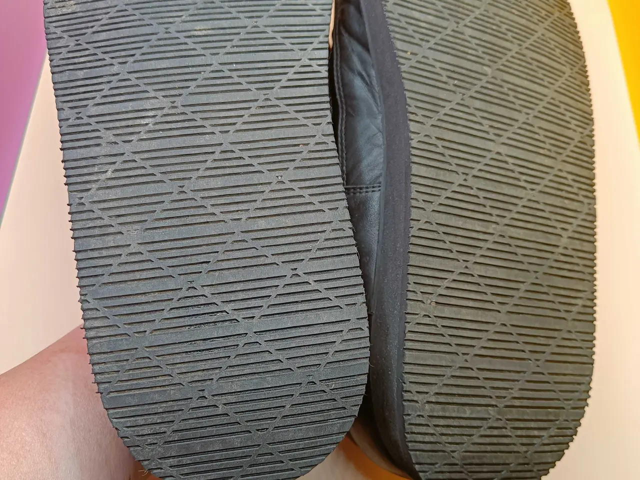 Billede 5 - New Feet sort læder sko 47str