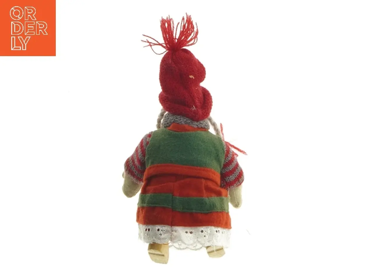 Billede 2 - Klassisk dukke i folkekostume (str. 15 cm)