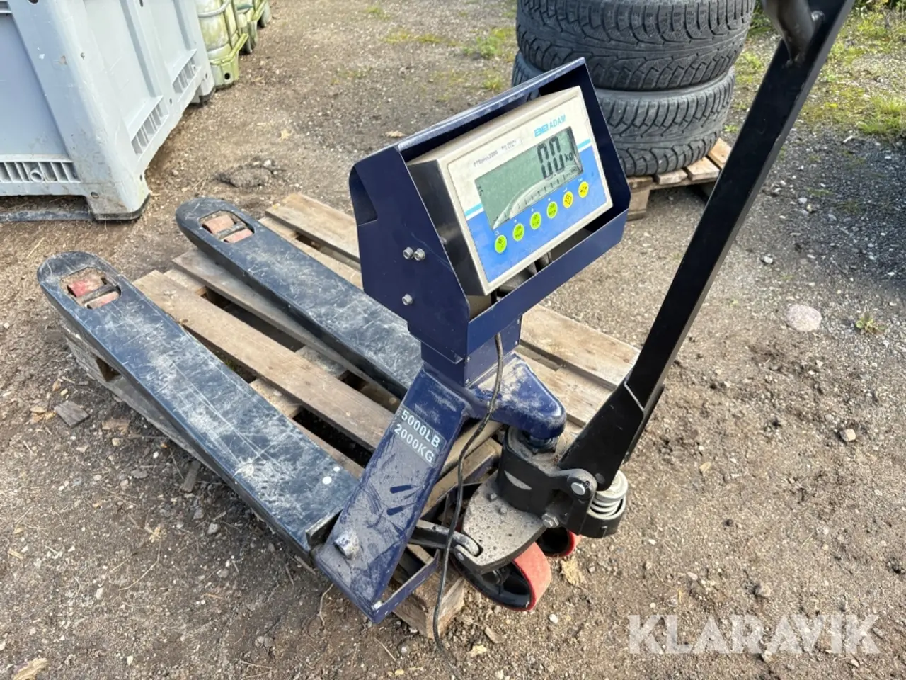 Billede 11 - Palleløfter med vægt - 2000 kg