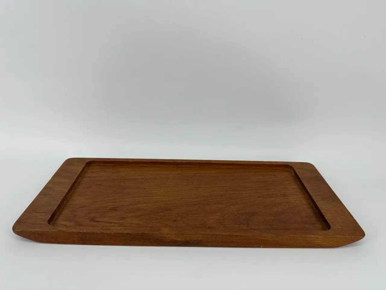 Billede 1 - Lille retro teak fad