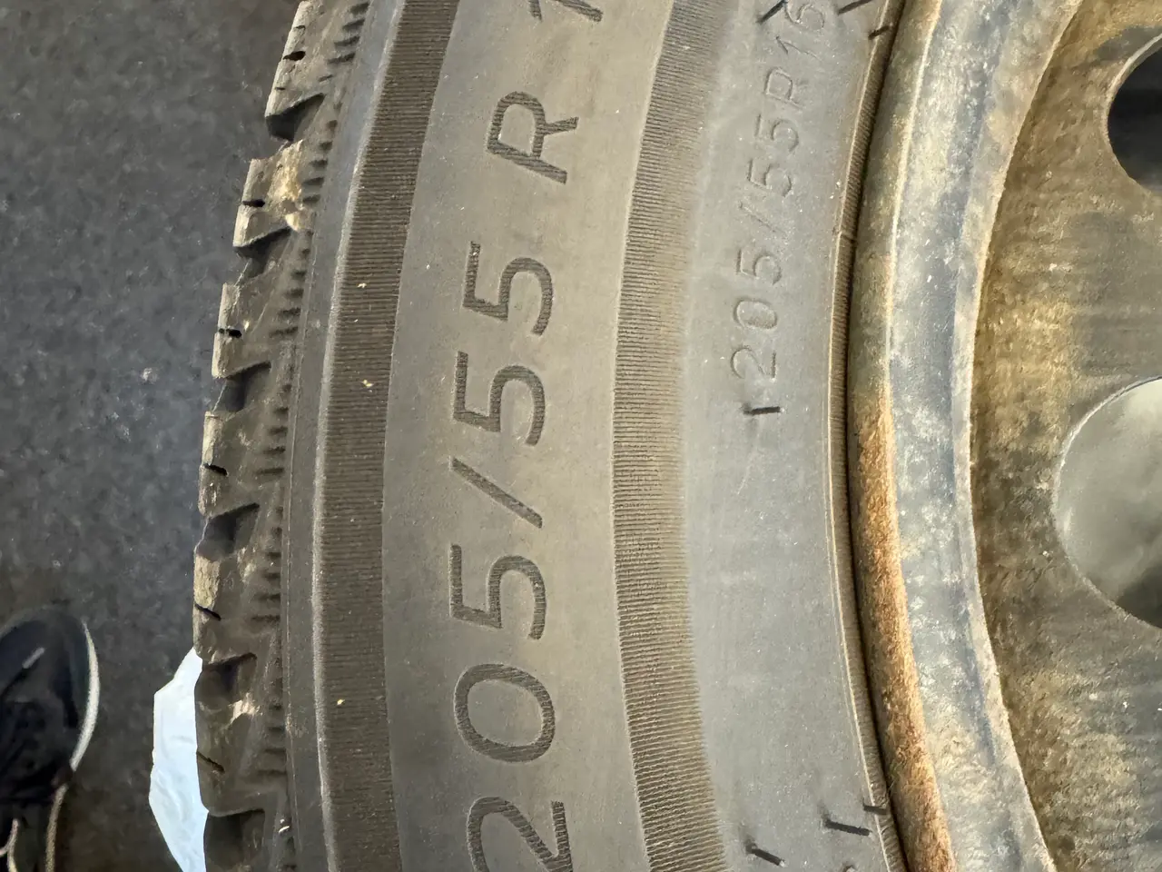 Billede 5 - Michelin Alpin 7 vinterdæk på fælg