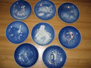 8 Mors Dags Platter, B&G, 25 kr. stk