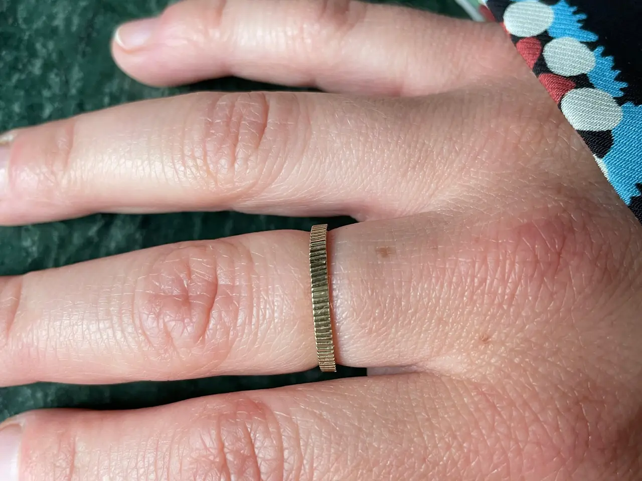 Billede 8 - Carré Jewellery forgyldt ring 