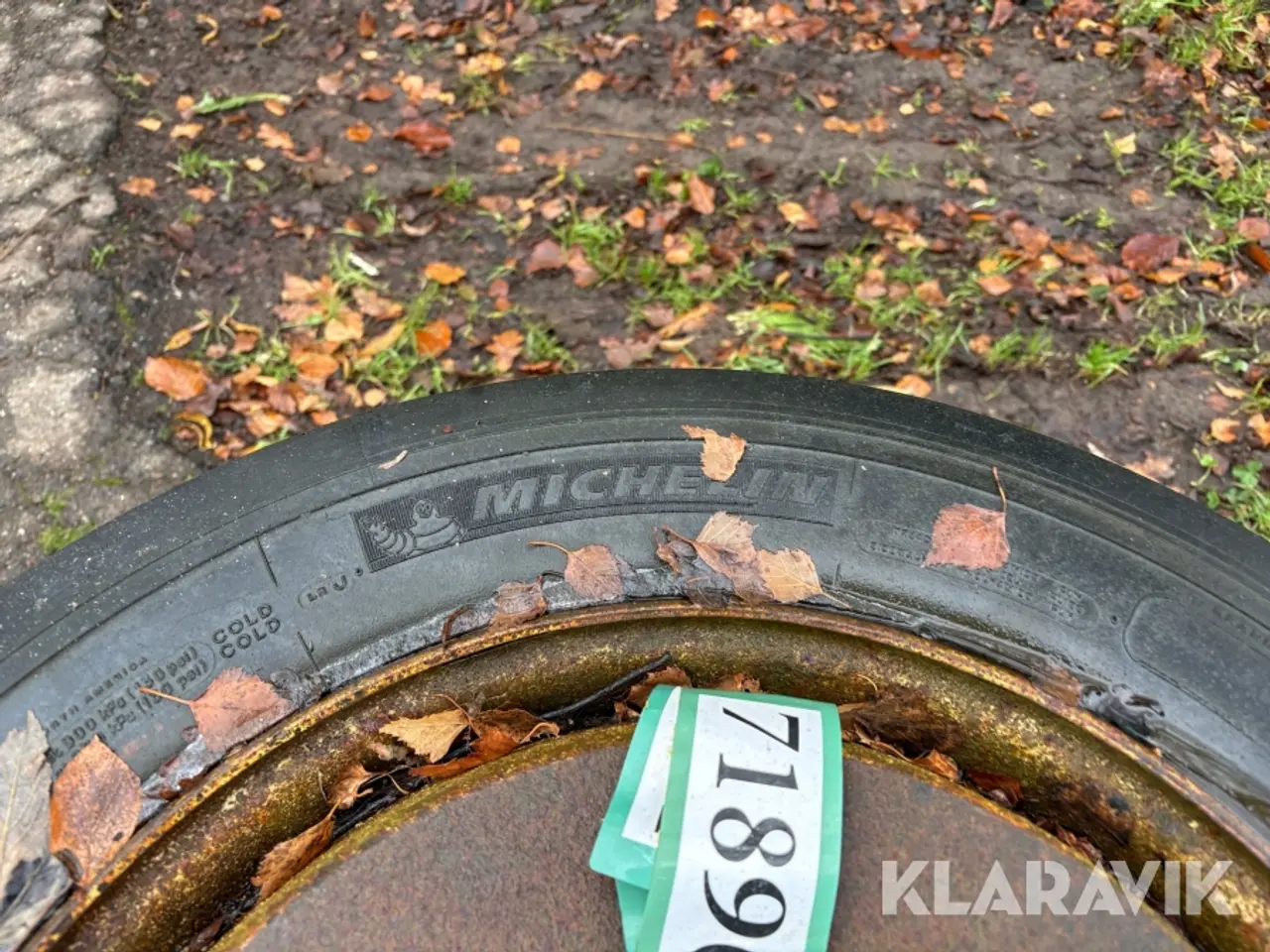 Billede 8 - Dæk med fælg Dunlop og michellin
