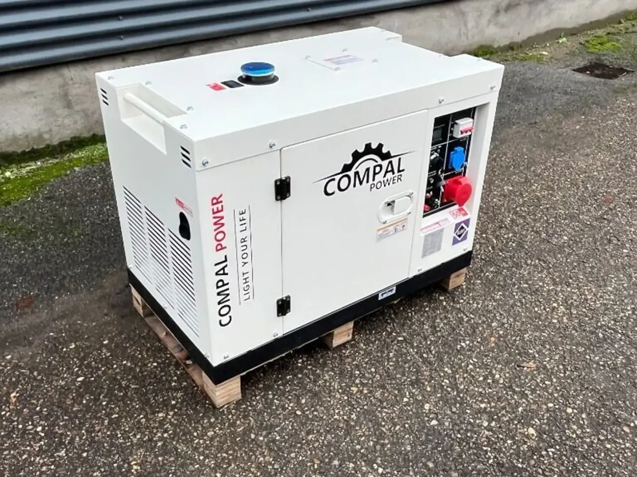 Billede 1 - Compal Power VG - R 110 - 10 KW Diesel Generator