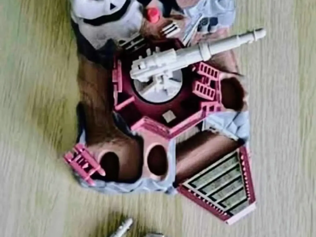 Billede 7 - Skull Canyon Battle Zone 1993 Playset Galoob