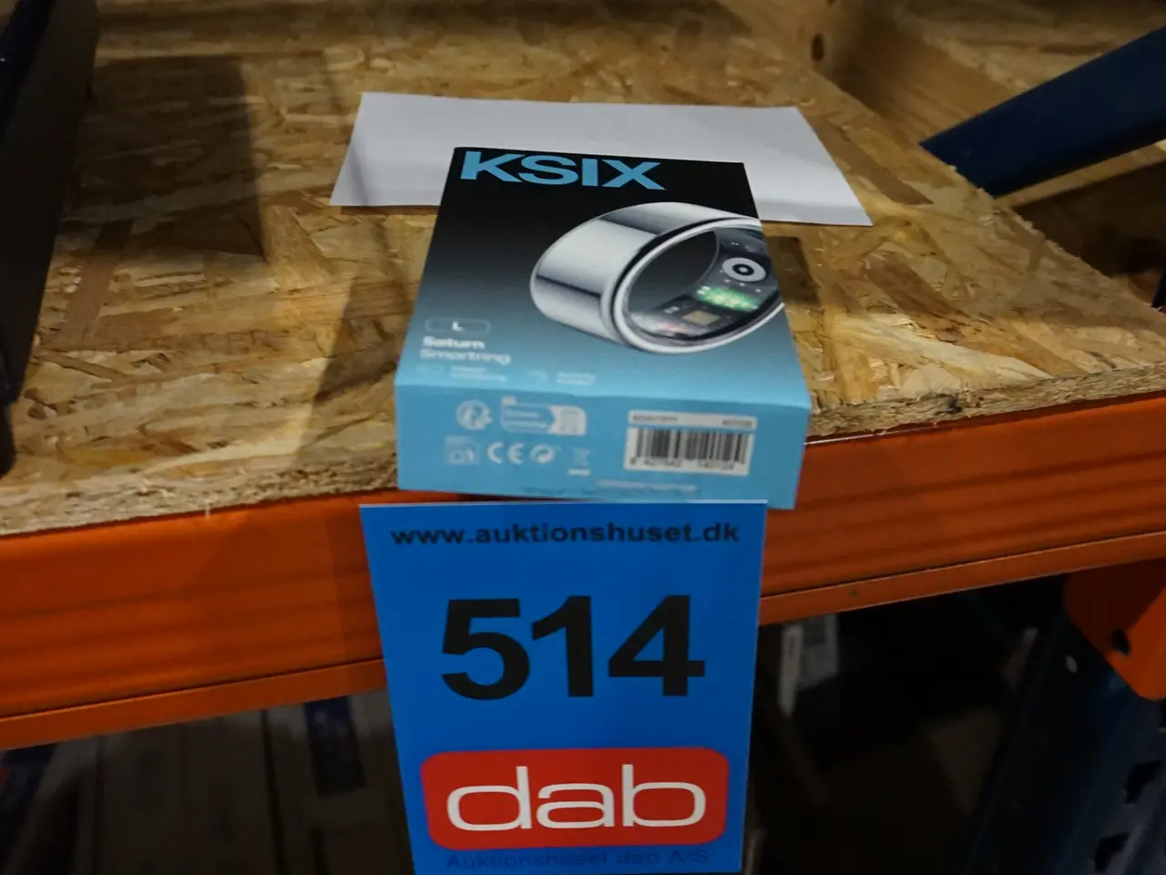 Billede 3 - KSIX Saturn Smartring - sølv Large