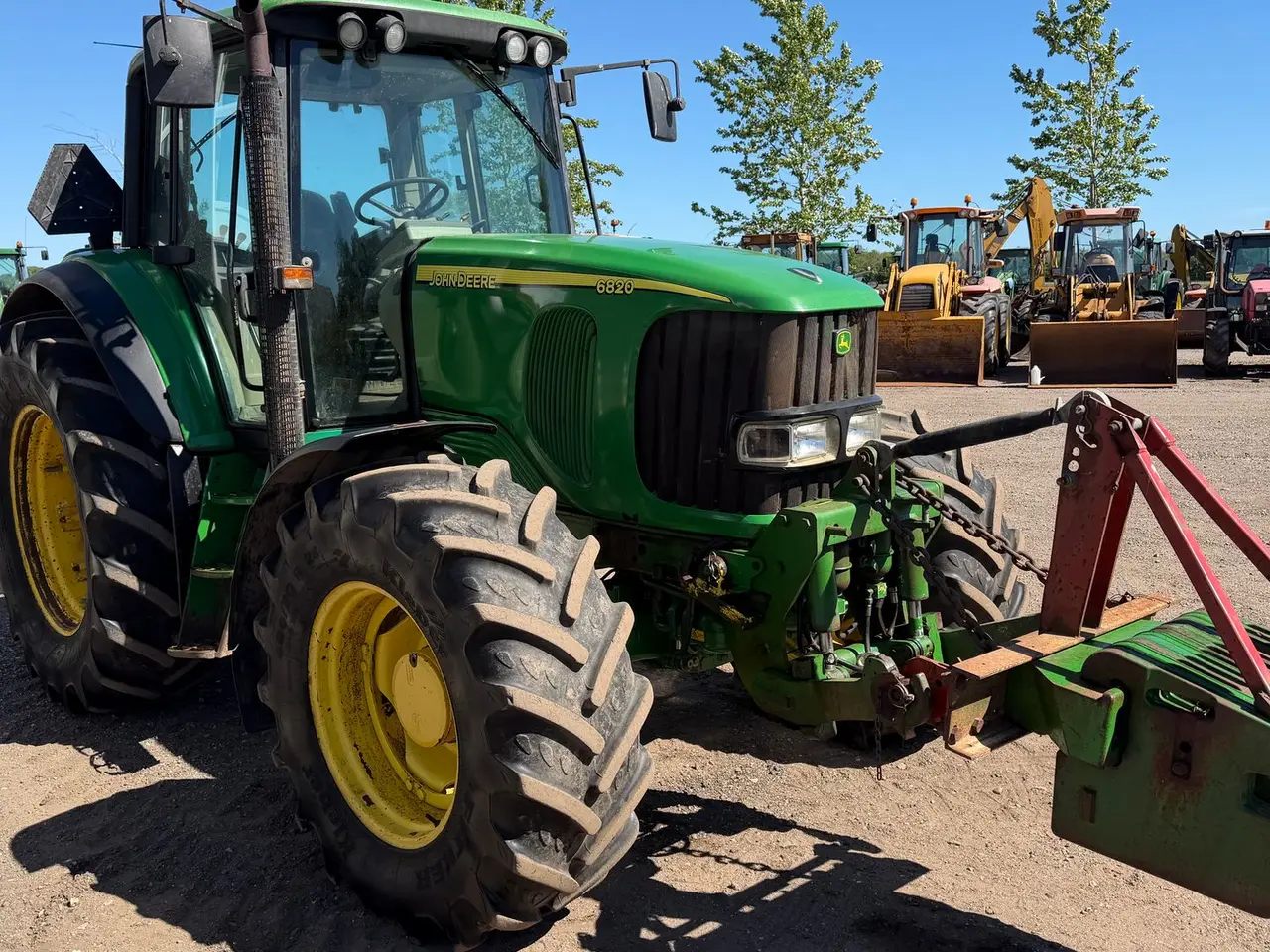 Billede 4 - John Deere 6820 Rigtigt fin 135 HK traktor