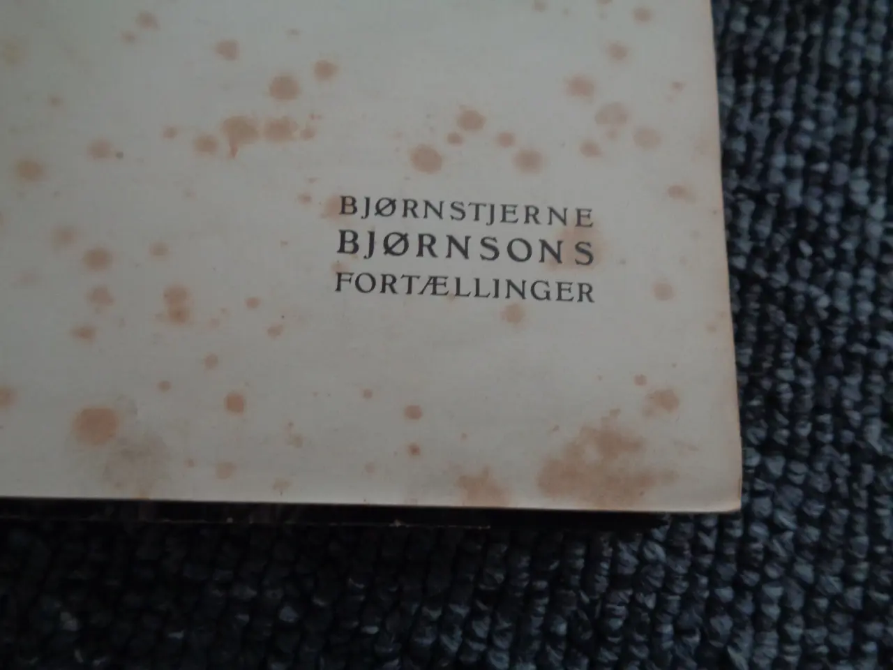 Billede 4 - Bjørnstjerne Bjørnsons Fortællinger