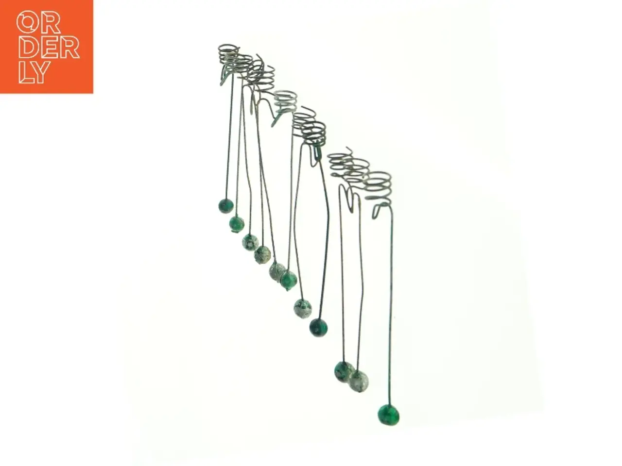 Billede 1 - Gl. lysholdere til træ  (str. 14 cm)