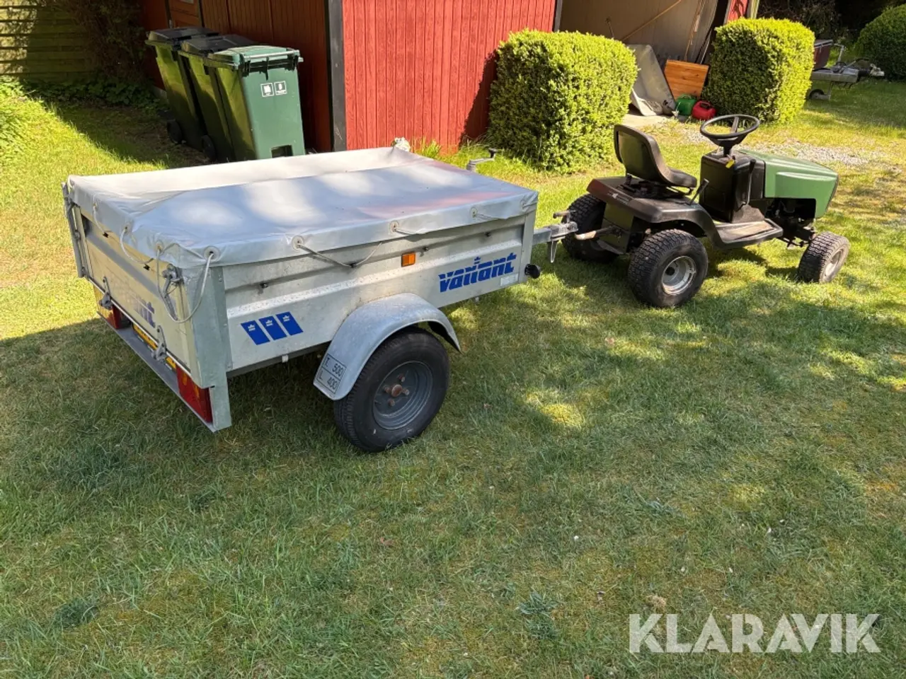 Billede 3 - Havetraktor med trailer Murray 385008X52A