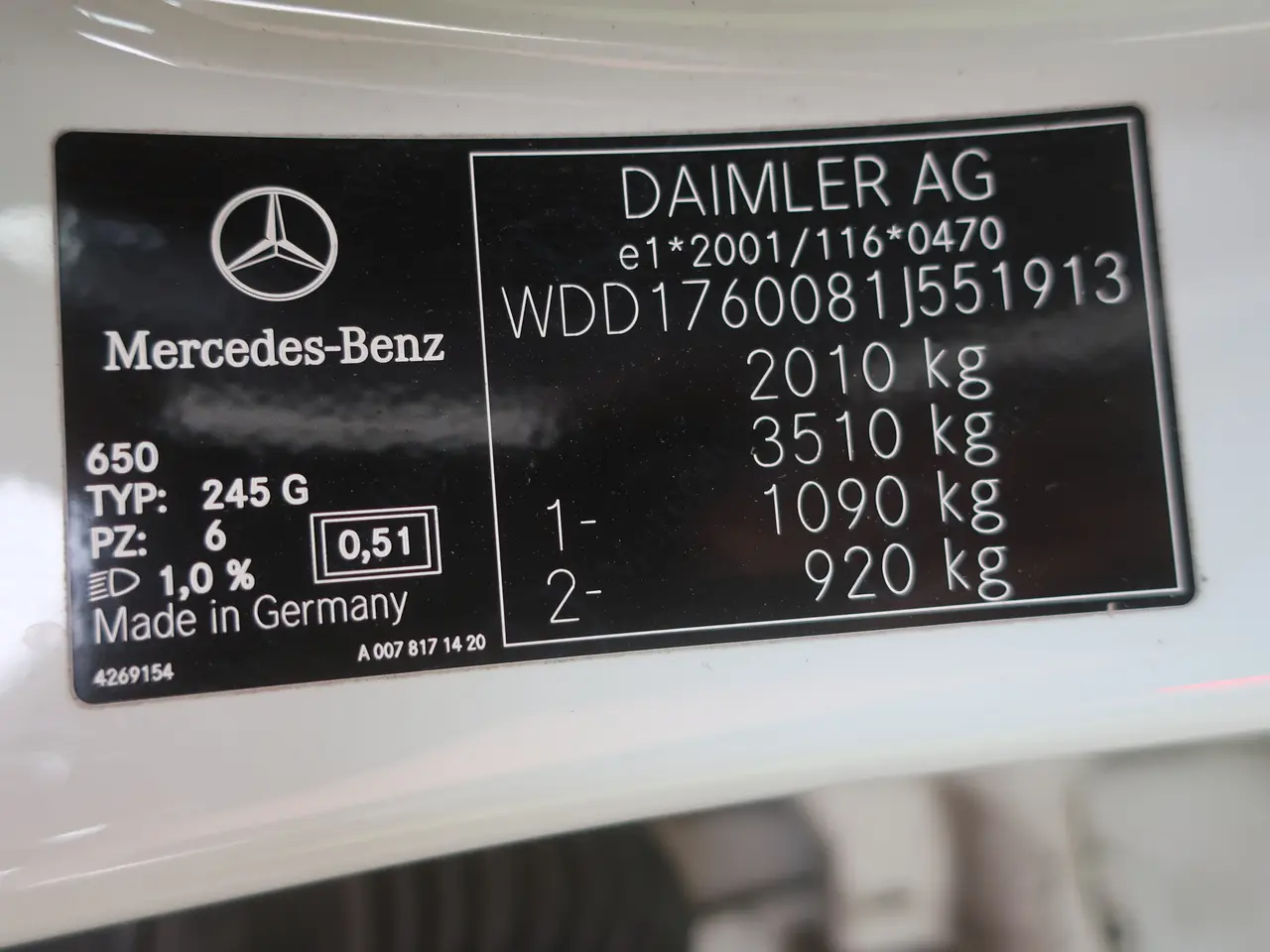 Billede 48 - Varebil MERCEDES-BENZ A 200 D