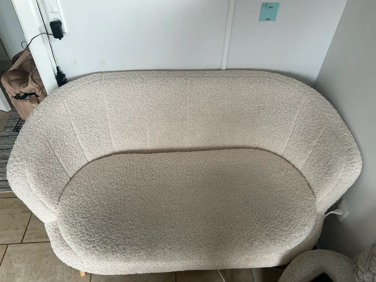 Billede 1 - Lille plys sofa