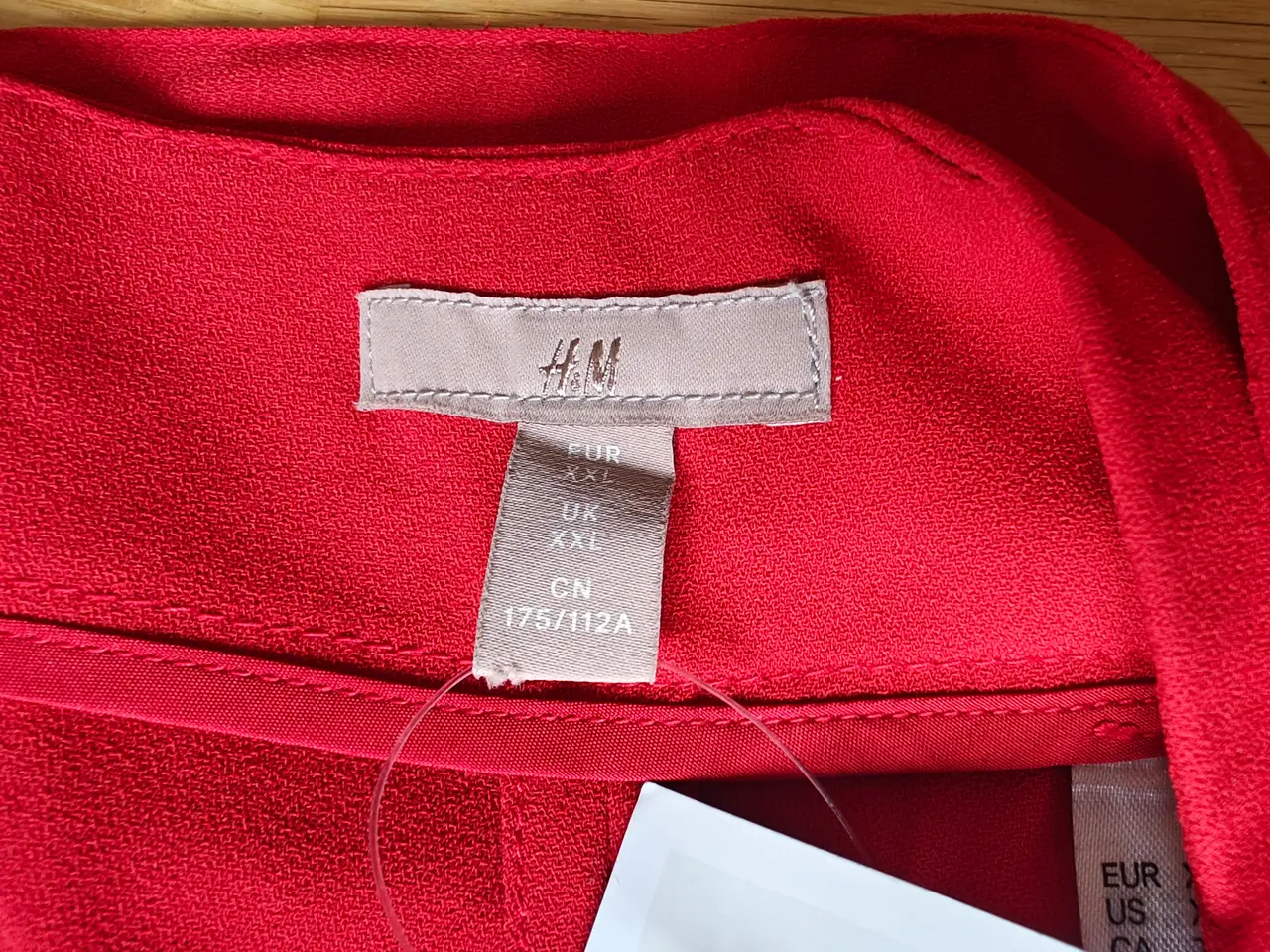 Billede 4 - H&M Baggy Bukser røde.