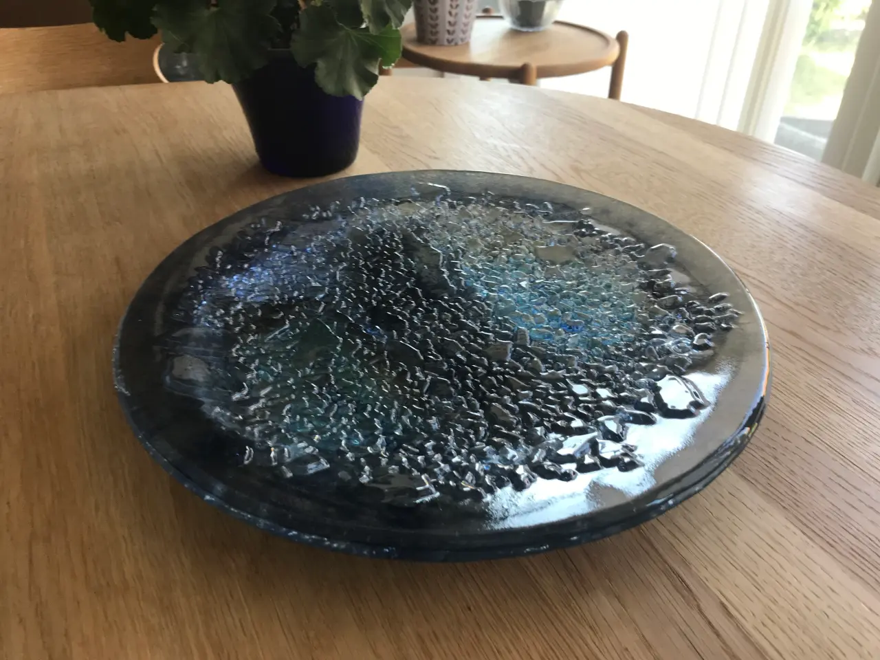 Billede 1 - Fad i kunstglas