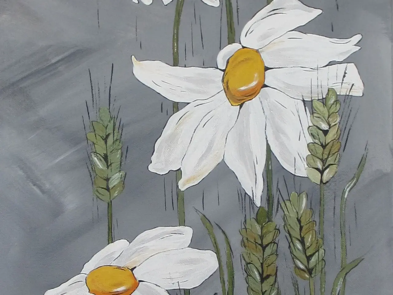 Billede 1 - ACRYL-MALERI nr. 446