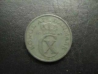 5 øre 1945 zink