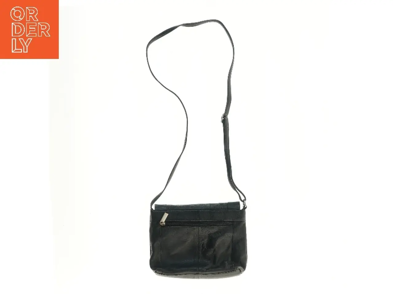 Billede 2 - Sort skuldertaske (str. 24x19 cm)