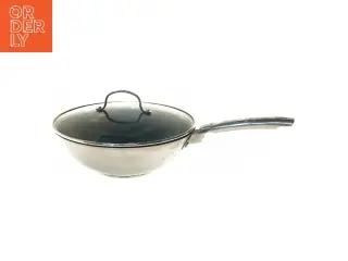 Wokpande med glaslåg fra Thomas (str. Ø 29 cm)