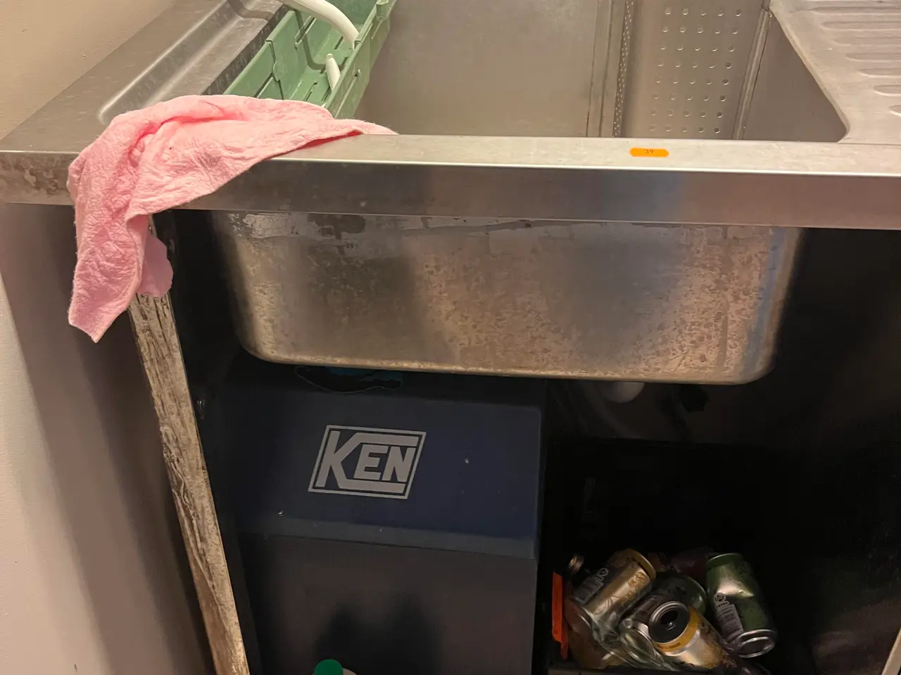Billede 3 - Vaskebord i rustfrit stål