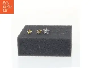 Ørestikkersæt med stjernemotiver (str. 1 cm)