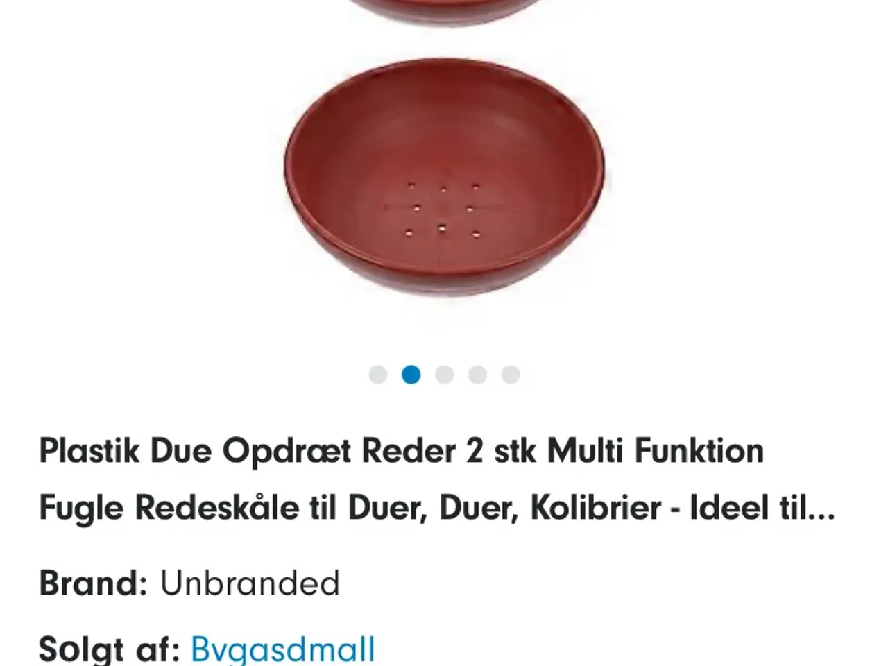 Billede 2 - Due Rede-skåle