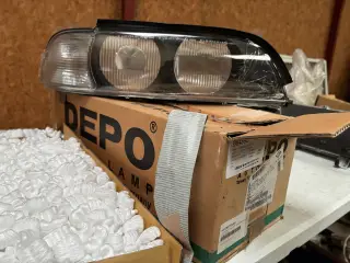 BMW E39 5 serie forlygteglas HELT NY