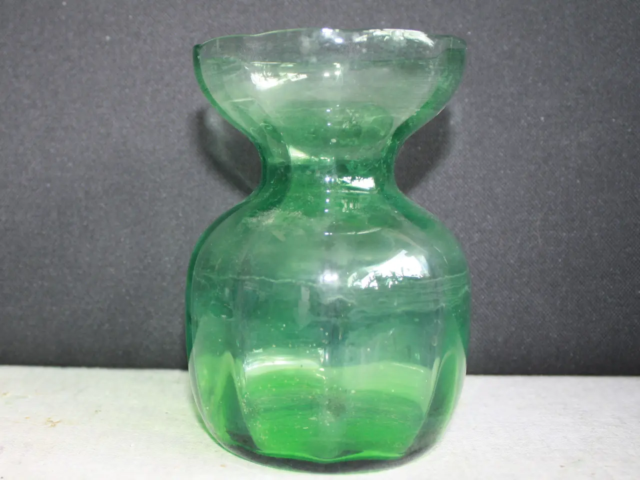 Billede 2 - Grønt hyacintglas