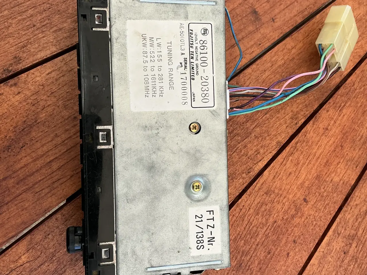 Billede 2 - Toyota bilradio original retro