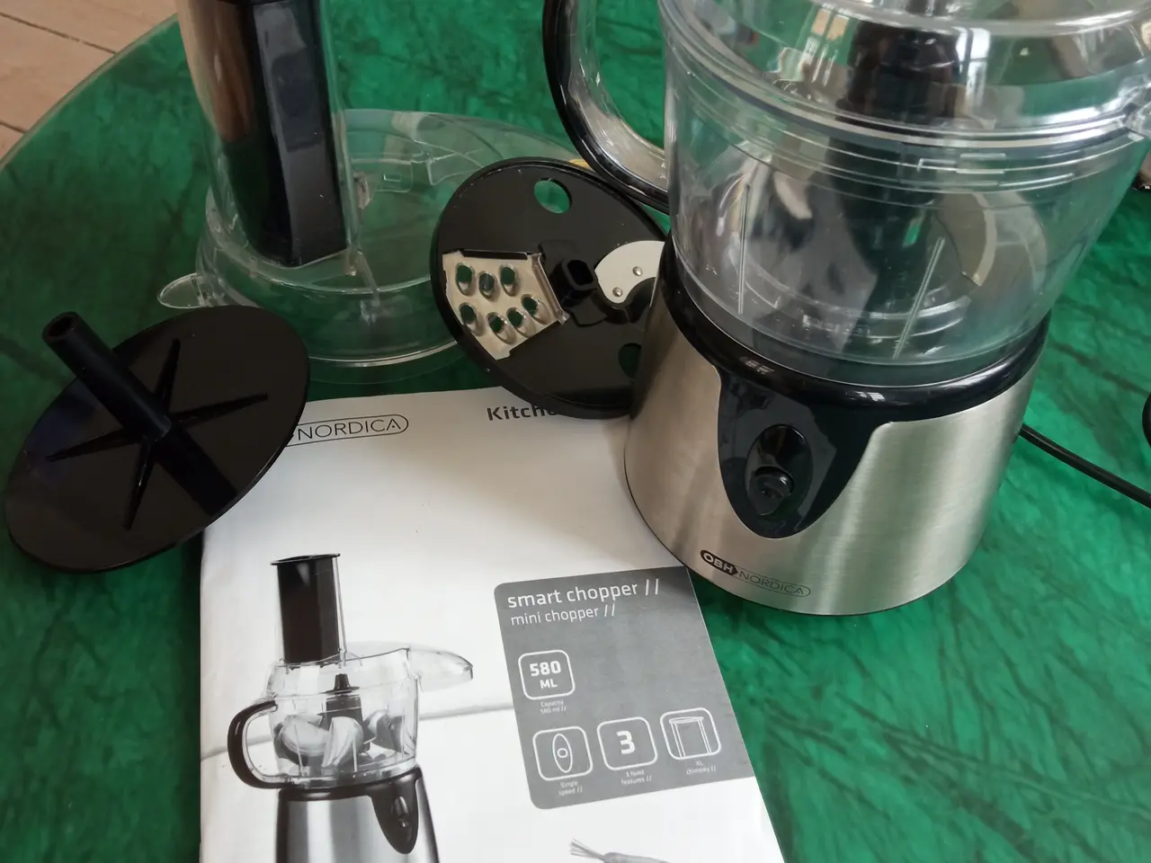 Billede 1 - Rigtig fin blender med multiskær