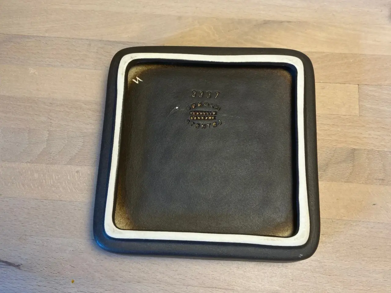 Billede 4 - Askebæger i blå farve fra Søholm nr. 3337