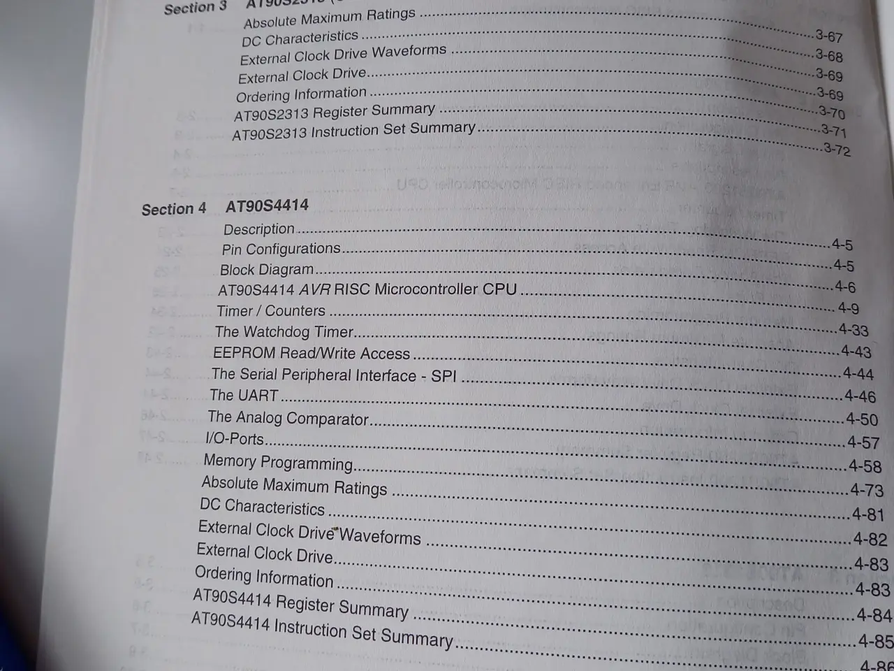 Billede 3 - Enhanced Risc Microcontroller Data Book