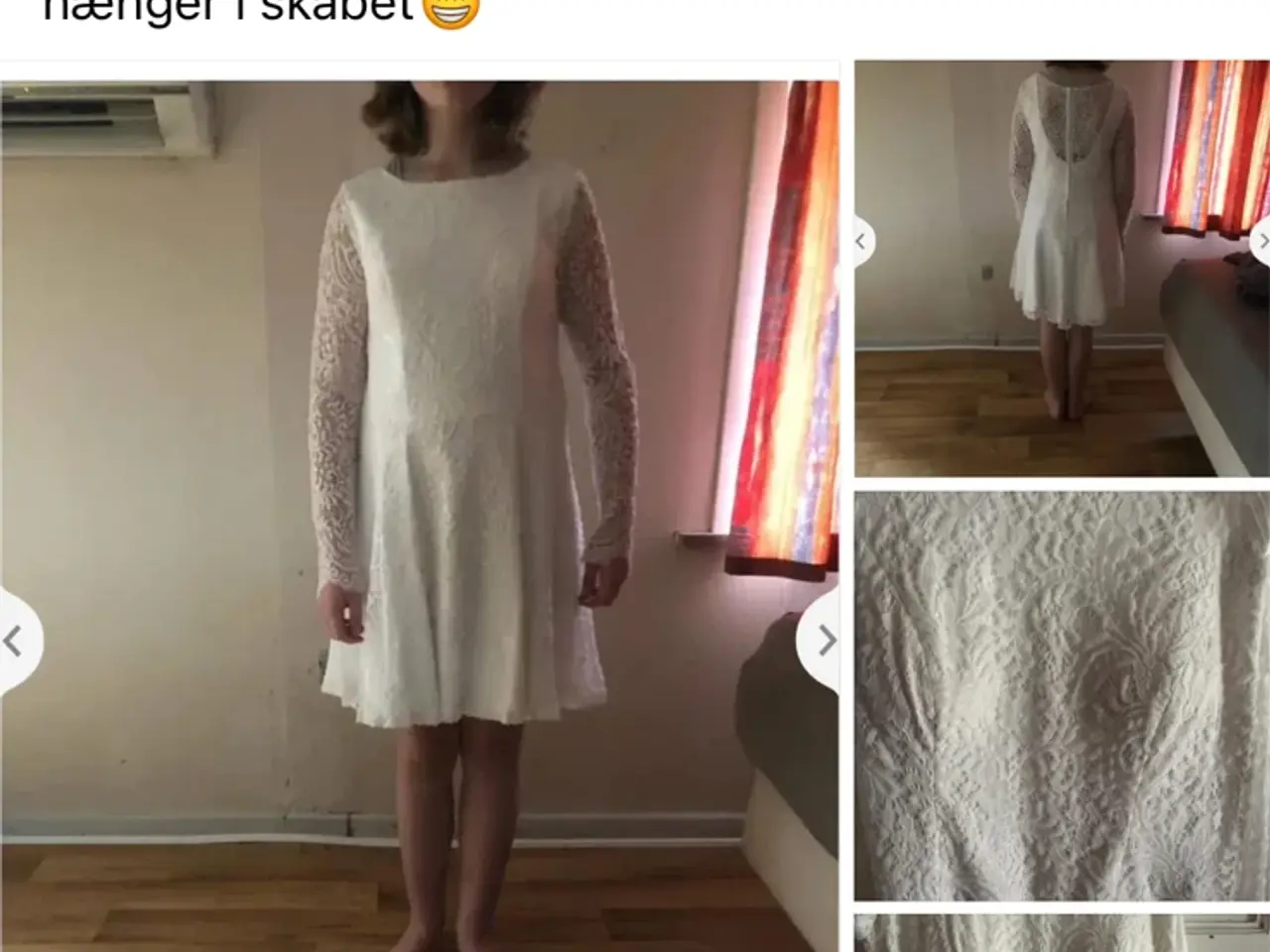 Billede 1 - Sød blonde konfirmationskjole sælges