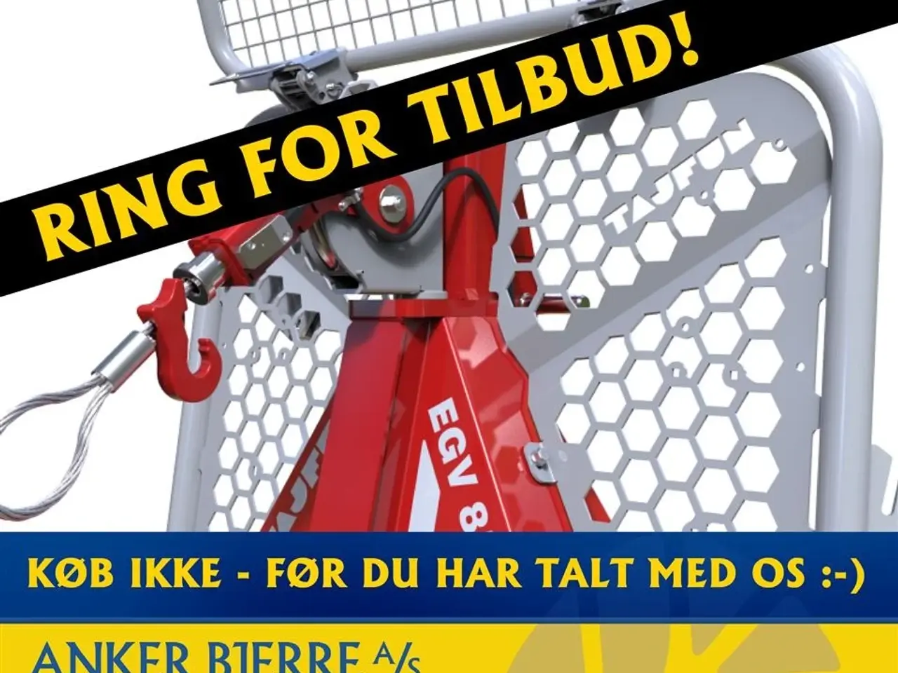 Billede 1 - Tajfun EGV 85 A Skovspil af højeste kvalitet!