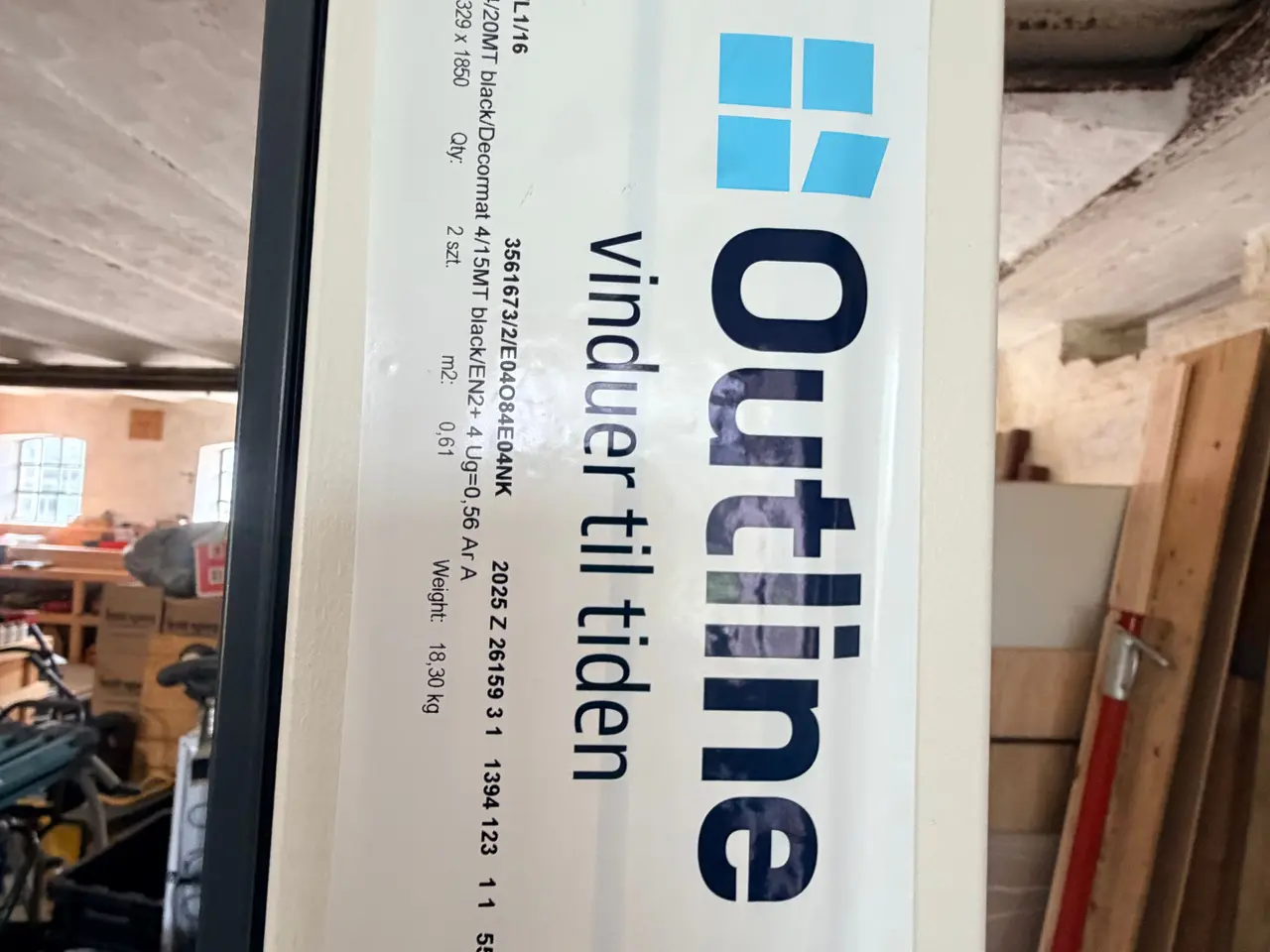 Billede 3 - Facadedørsparti træ/alu m/2 sidepartier 