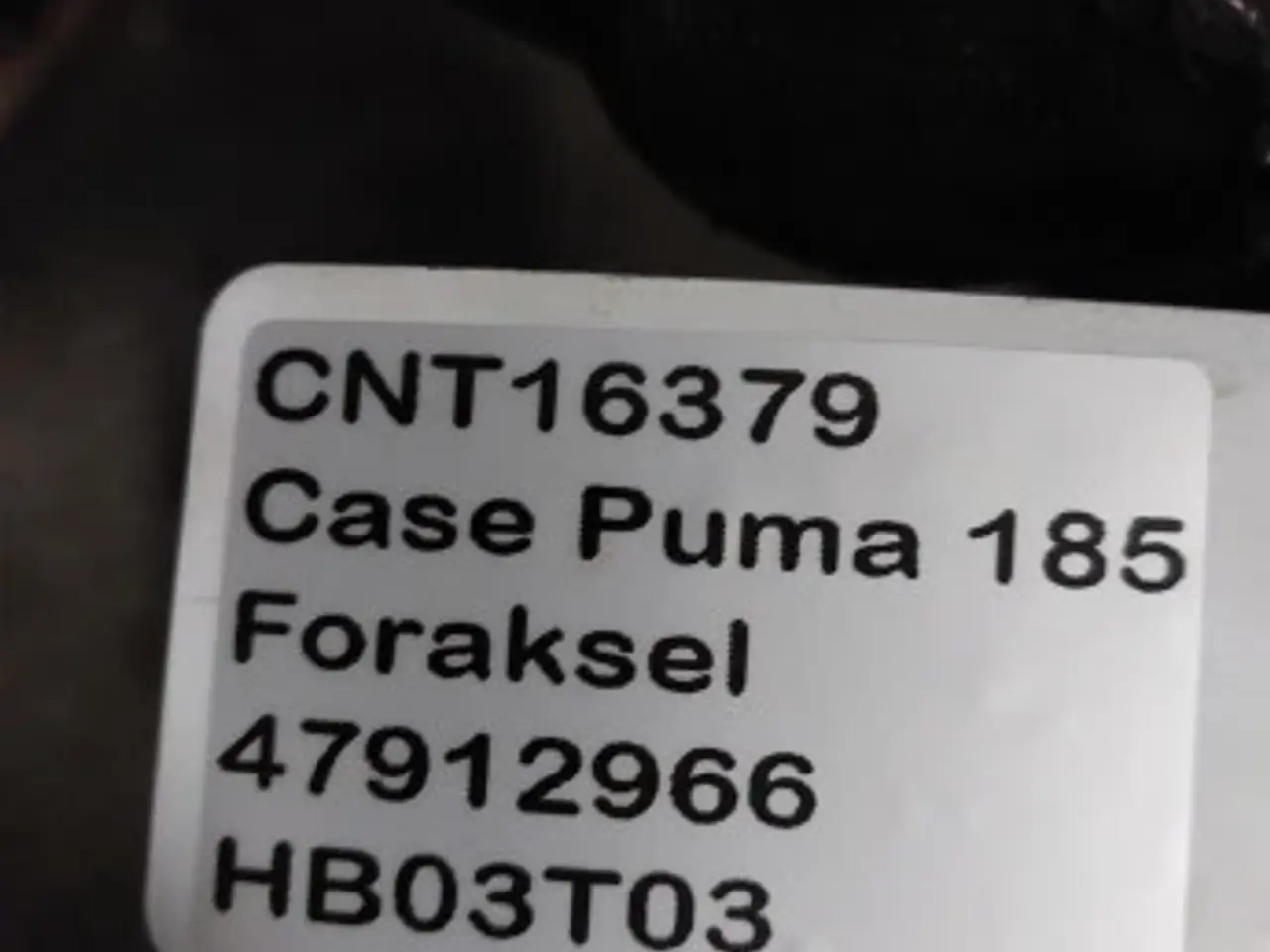 Billede 24 - Case Puma 185 Foraksel 47912966