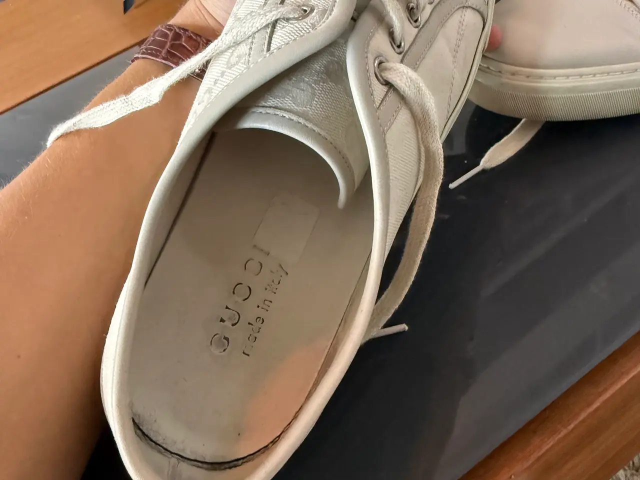 Billede 3 - Gucci sneakers off-white GG canvas