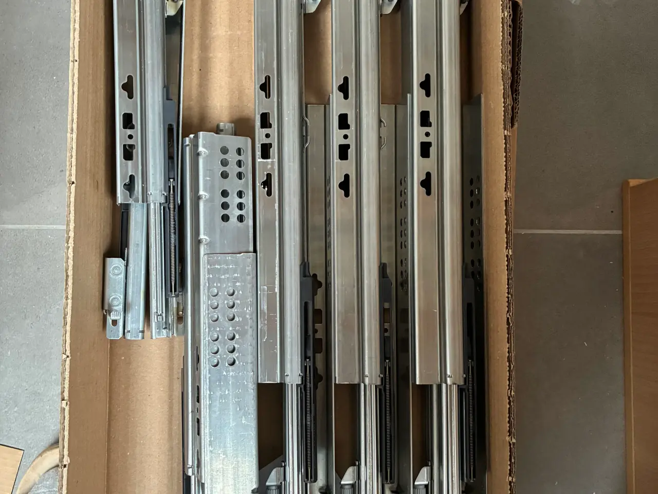 Billede 2 - Skuffeskinner Hettich