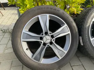 Alu.fælge med vinterdæk