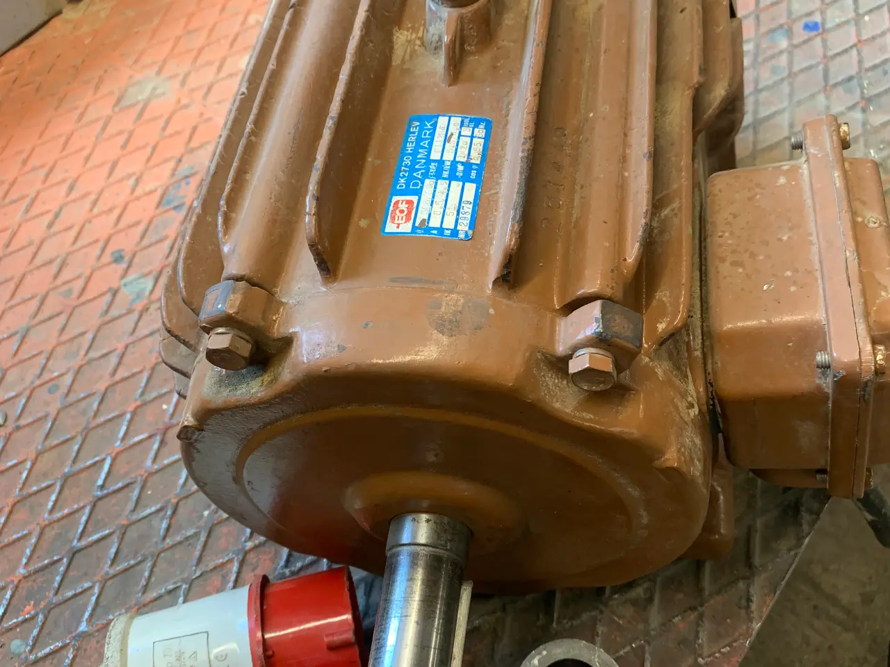 Billede 4 - EOF elmotor type F112M4 5,5 hk.